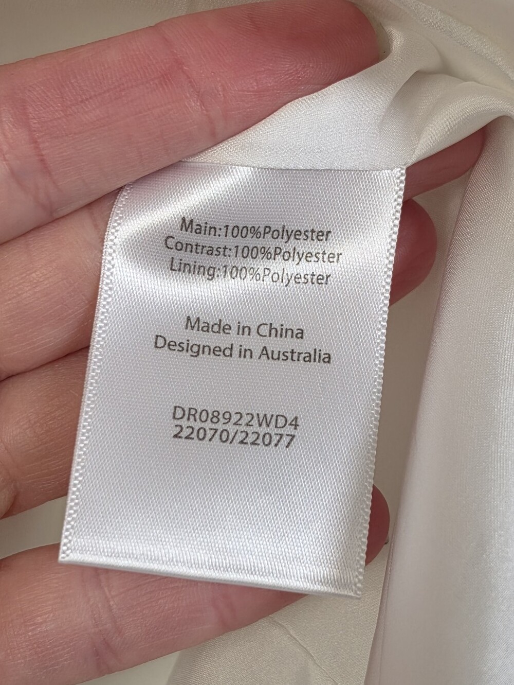 Meshki White Isabel Satin Corset Mini Dress S NWT - Picture 7 of 8